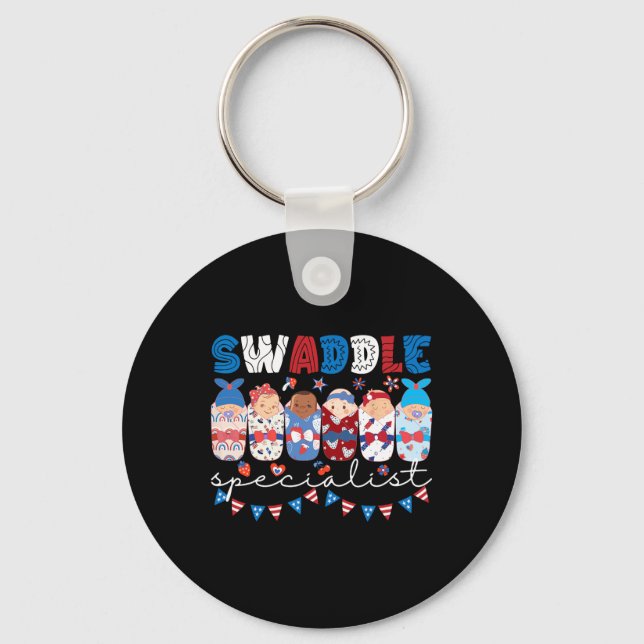 Swaddle Specialist Nicu Mother Ba1  Key Ring (Front)