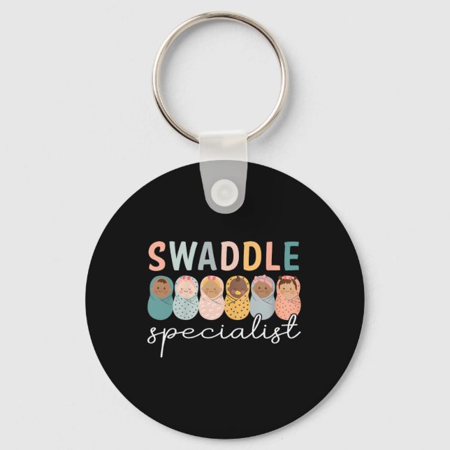 Swaddle Specialist Nicu Mother Ba  Key Ring (Front)