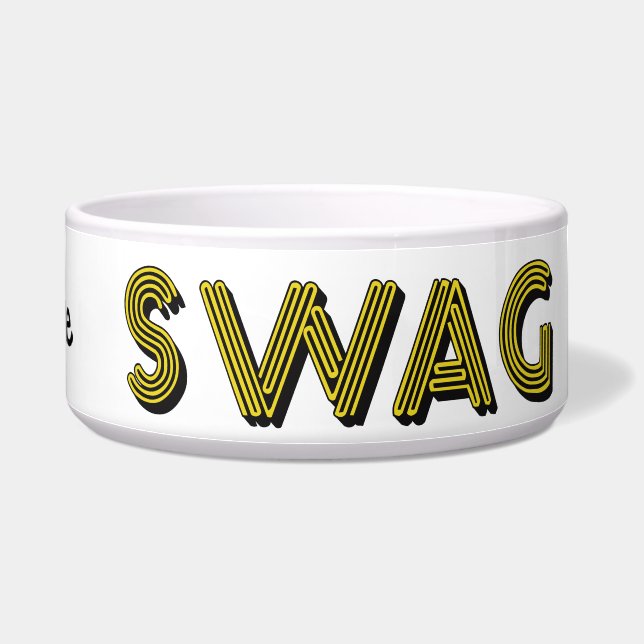 SWAG custom pet bowls (Right)