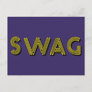 SWAG custom postcard