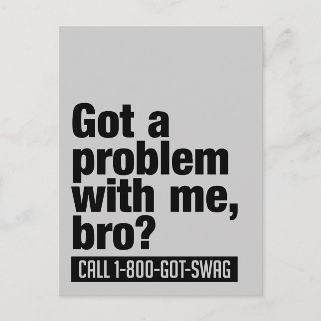 SWAG custom postcard (Front)
