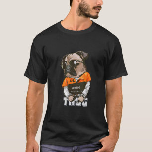 swag dog thug lifestyle big boy dog with glasse T-Shirt