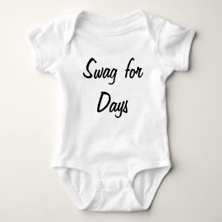 Swag for days baby bodysuit