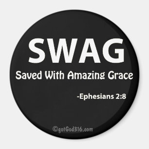 SWAG gotGod316.com Scripture Magnet