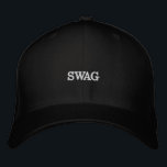 Swag Hat Cap<br><div class="desc">Material: 98% Acrylic; 2% Spandex
Care Instructions : Machine wash cold. Non-chlourine bleach,  when needed. Tumble dry medium. Do not iron decorations/customisation.</div>