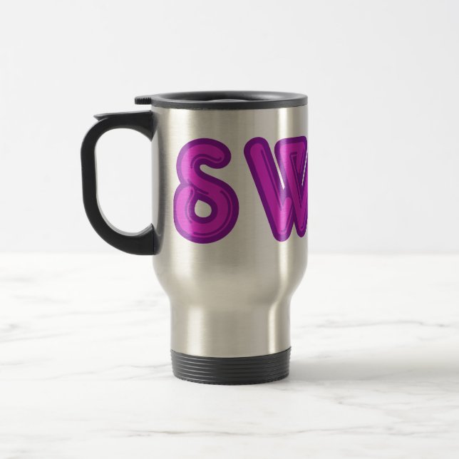 SWAG mug – choose style & colour (Left)