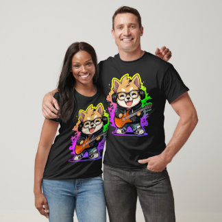 Swag Musical Shiba Inu T-Shirt