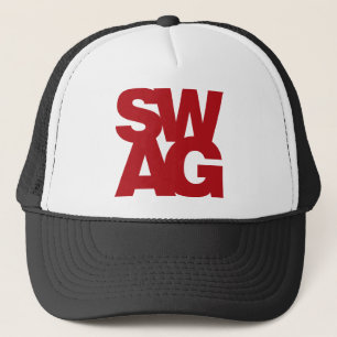 Swag - Red Trucker Hat