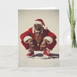 Swag Santa A Modern Take on the Holiday Icon Card