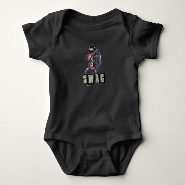 Swag zombie baby bodysuit (Front)