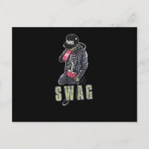 Swag zombie postcard