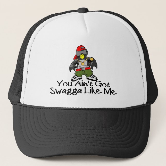 Swagga Like Me Trucker Hat (Front)