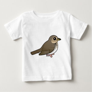 Swainson's Thrush Baby T-Shirt