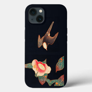 Swallow and Camellia (1900) by Ito Jakuchu iPhone 13 Case