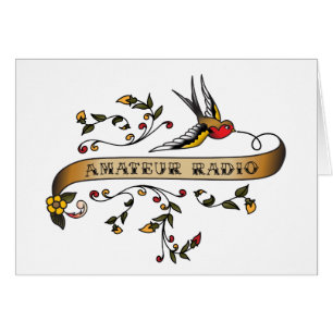 Swallow and Scroll with Amateur Radio