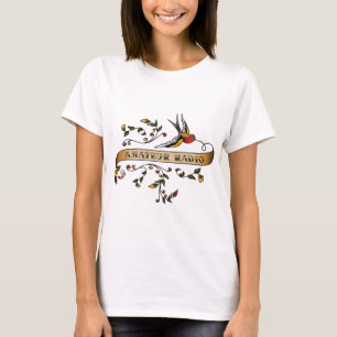 Swallow and Scroll with Amateur Radio T-Shirt