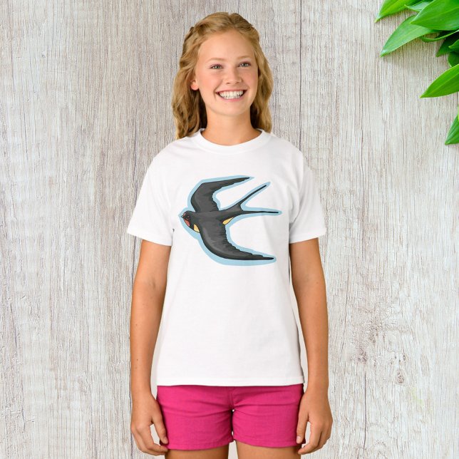 Swallow Bird Flying T-Shirt (Creator Uploaded)