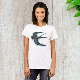 Swallow Bird Flying T-Shirt