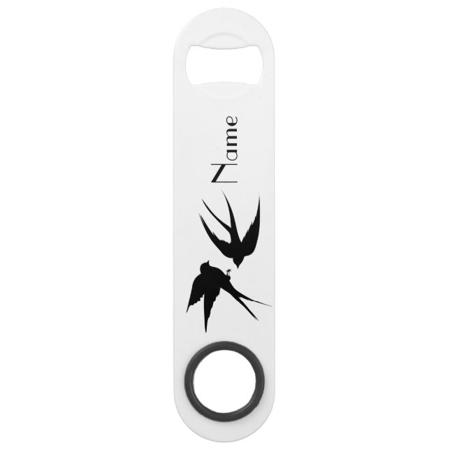 Swallow Birds Silhouettes Thunder_Cove   (Front)
