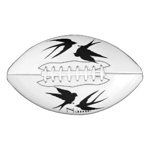 Swallow Birds Silhouettes Thunder_Cove Football