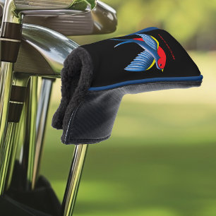Swallow Red Blue Tattoo Golf Head Cover