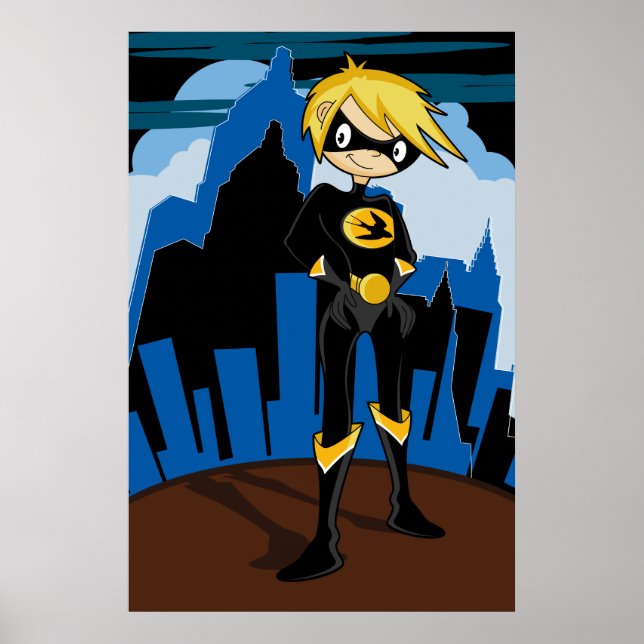 Swallow Superhero Poster (Front)