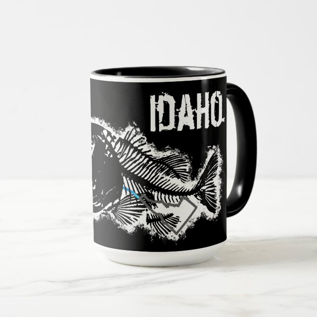 SWALLOWED IDAHO - ONE BAD BASS MUG (Front Right)