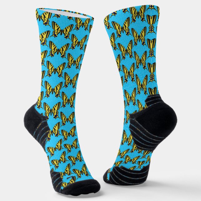 Swallowtail - Athletic Socks (Angled)