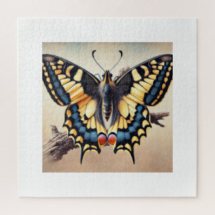 Swallowtail Butterfly 070824IREF207 - Watercolor Jigsaw Puzzle