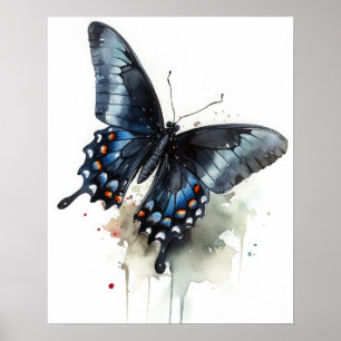 Swallowtail Butterfly Art Print Poster