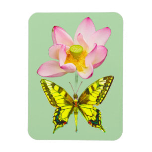 Swallowtail butterfly figure magnet