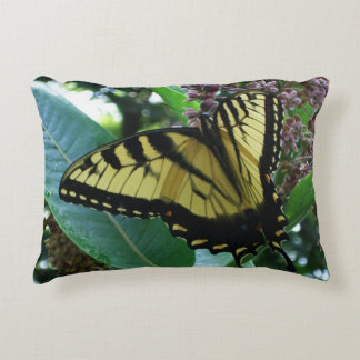 Swallowtail Butterfly I on Milkweed at Shenandoah Decorative Cushion