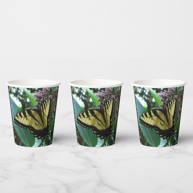 Swallowtail Butterfly I on Milkweed at Shenandoah Paper Cups (Multi)