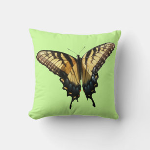 Swallowtail Butterfly III Beautiful Colourful Phot Cushion