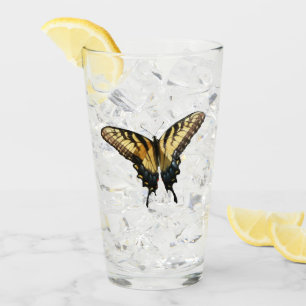 Swallowtail Butterfly III Beautiful Colourful Phot Glass