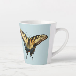 Swallowtail Butterfly III Beautiful Colourful Phot Latte Mug