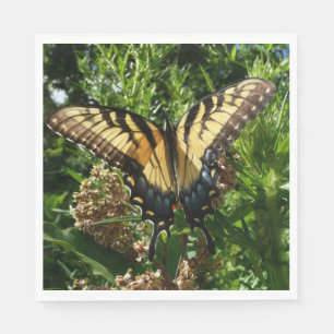 Swallowtail Butterfly III Beautiful Colourful Phot Napkin
