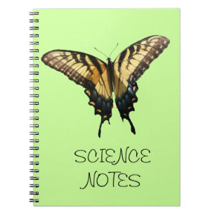 Swallowtail Butterfly III Beautiful Colourful Phot Spiral Notebook