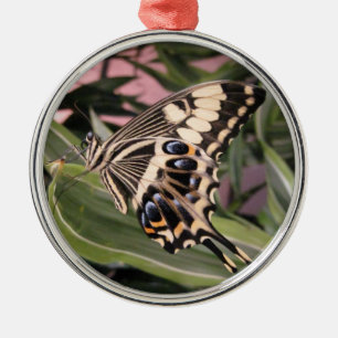 Swallowtail Butterfly Metal Tree Decoration