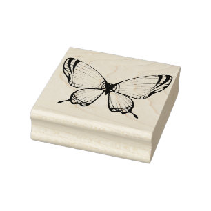 Swallowtail Butterfly RubberStamp Rubber Stamp
