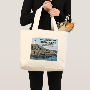 Swallowtail Lighthouse Grand Manan N.B. Tote Bag