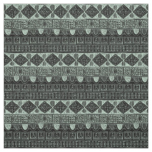 swallowtail stripe mint black fabric