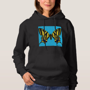 Swallowtail (vivid) - Women's Hooded Sweatshirt