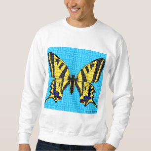 Swallowtail (white) - Men's Sweatshirt