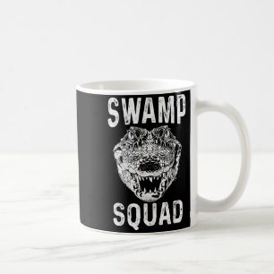 Swamp Alligator Squad Reptile Gator Lovers Funny  Coffee Mug