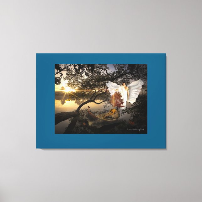 Swamp Angel Canvas Print (Front)