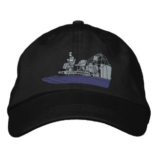 Swamp Boat Embroidered Hat