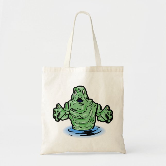 Swamp Creature Tote Bag (Front)