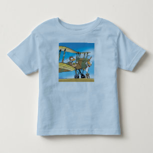 Swamp Ding Duck Biplane Toddler T-Shirt