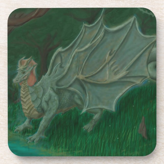 Swamp Dragon Coaster (Front)